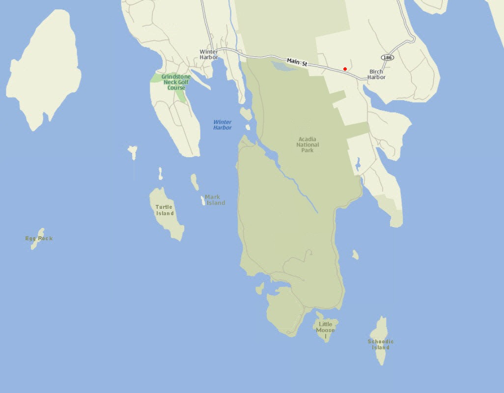 small schoodic point map