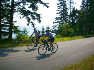 Biking Schoodic Point