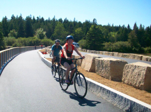 Biking Schoodic Point
