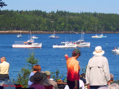 Watching the boat races